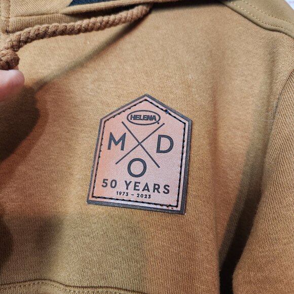 DRI DUCK Men's M Pullover Hooded Sweater Kangaroo Pocket Fleece Lined Helena 50 - Picture 3 of 16